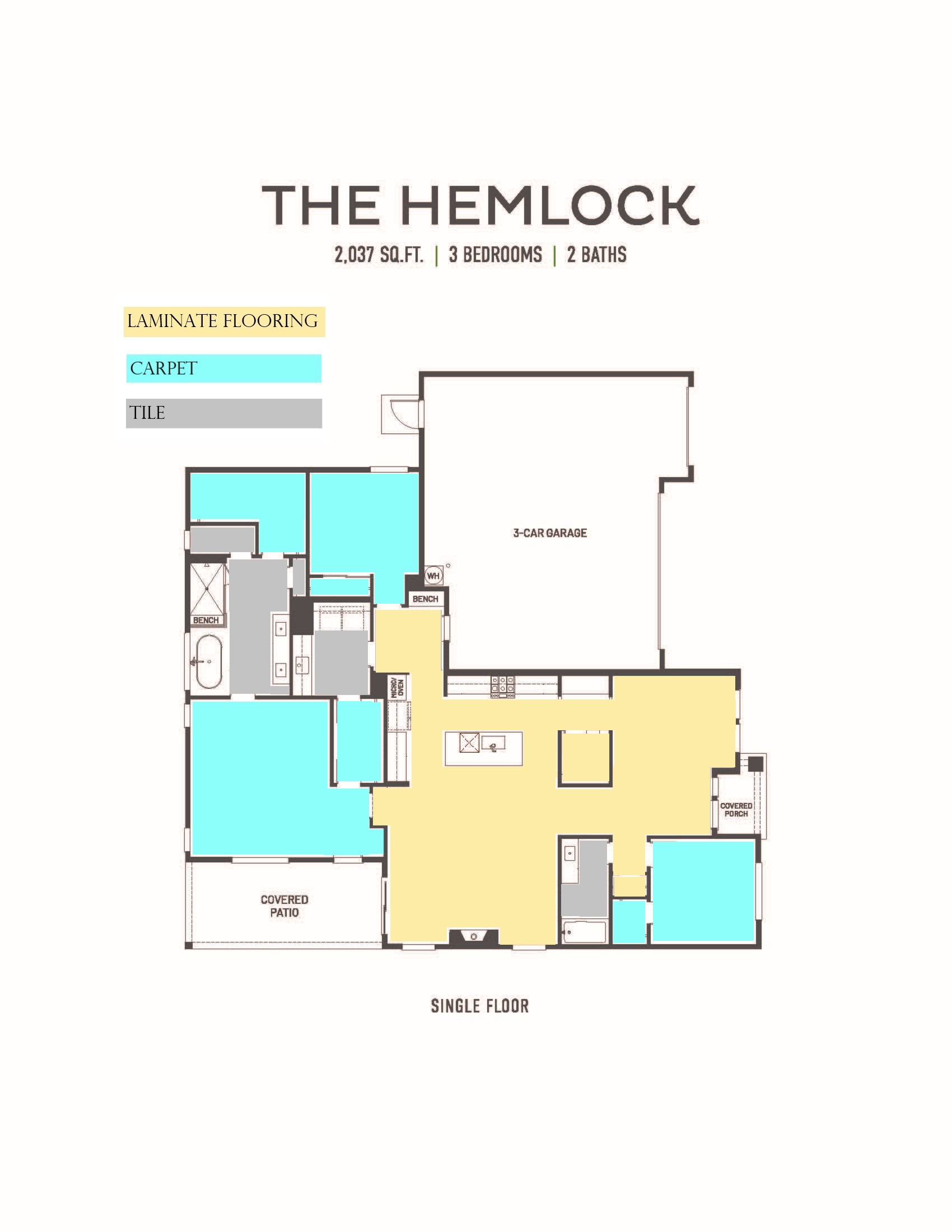 Hemlock Flooring Breaks